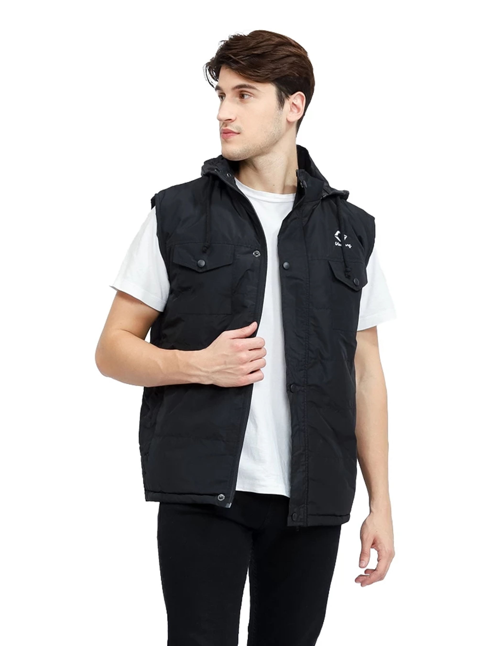 GLOAMING VEST GUNUNG CANDLESS BLACK