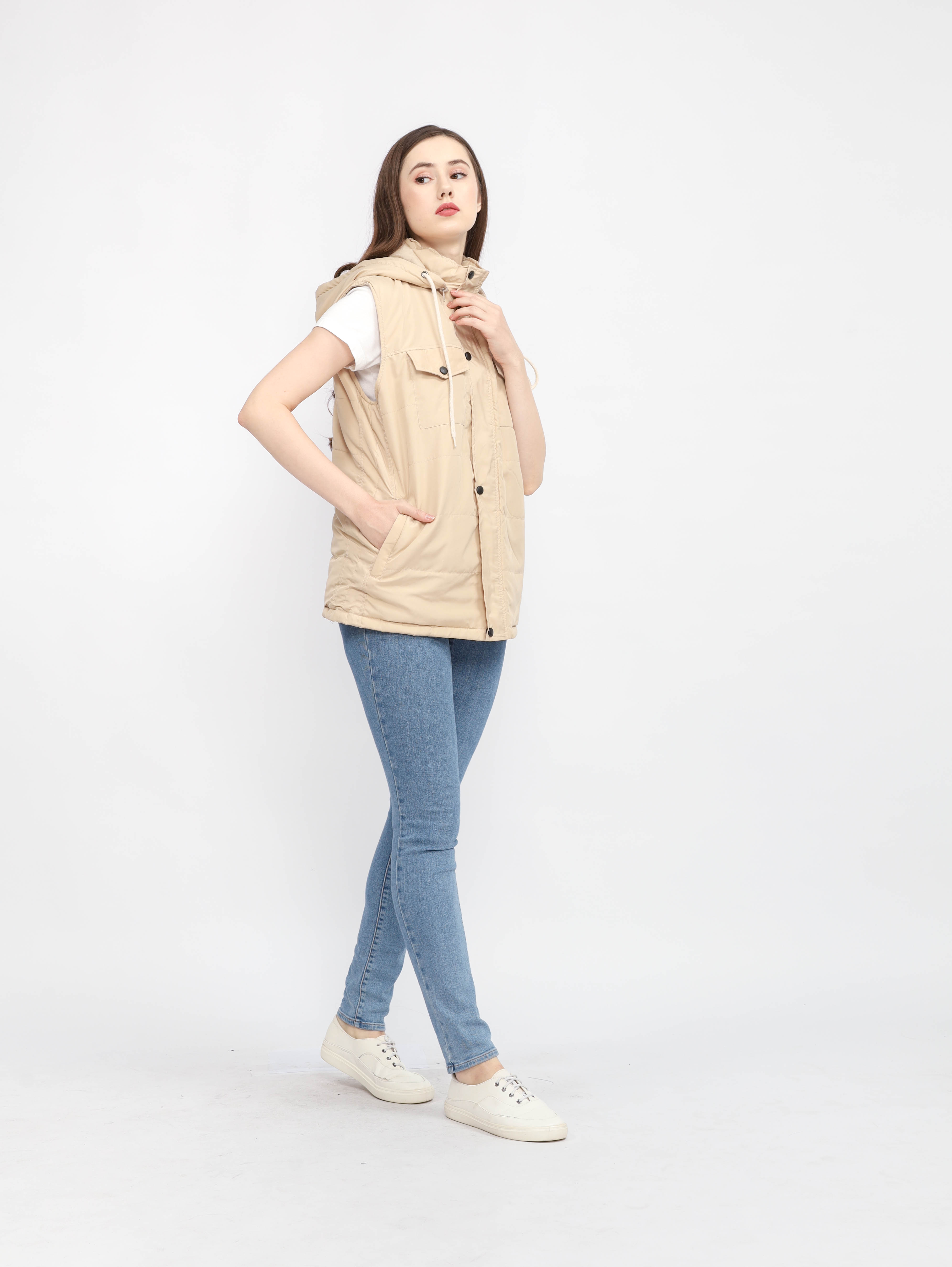 GLOAMING VEST GUNUNG CANDLESS CREAM