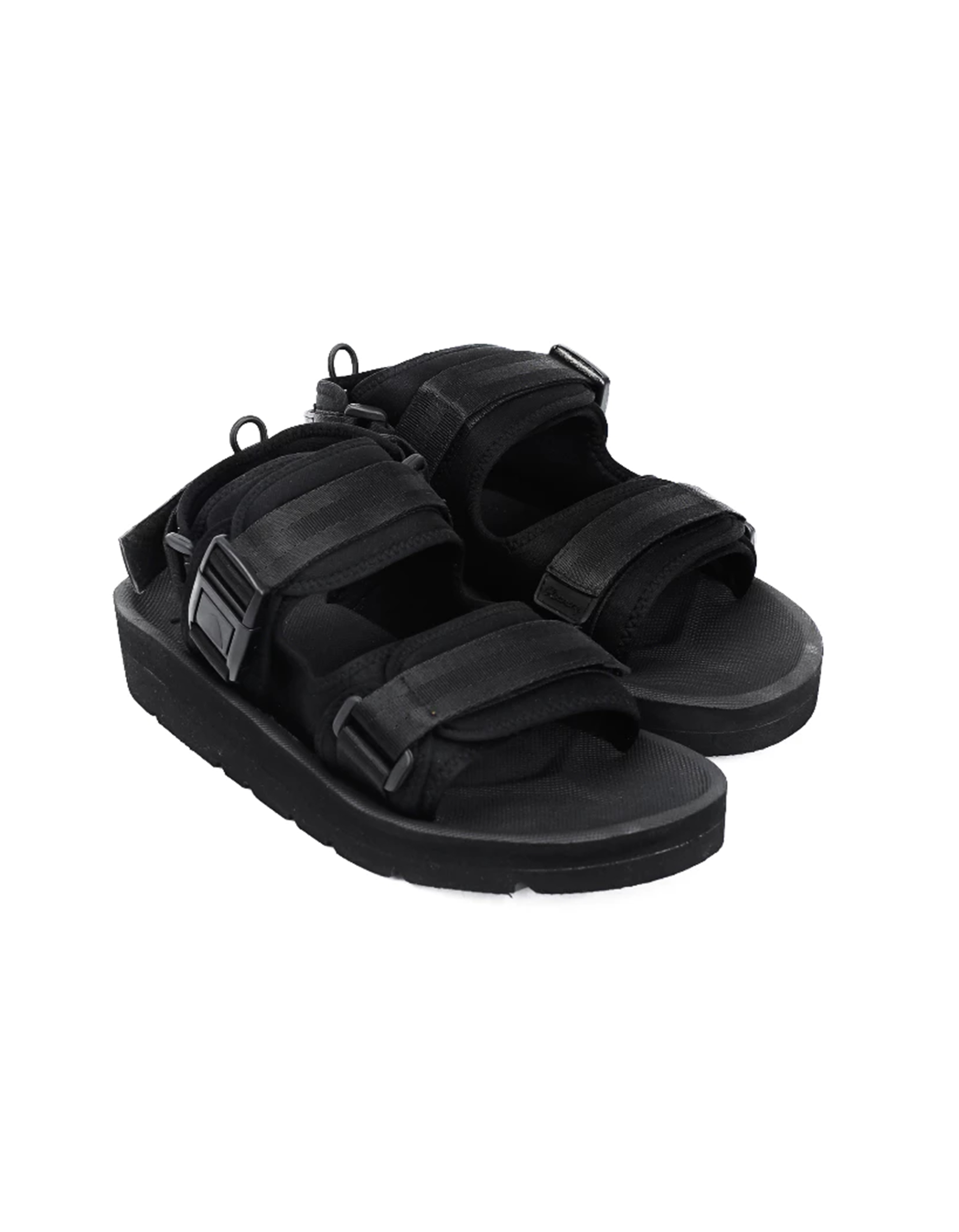 SANDAL TRAVELING GIVING STAT - BLACK