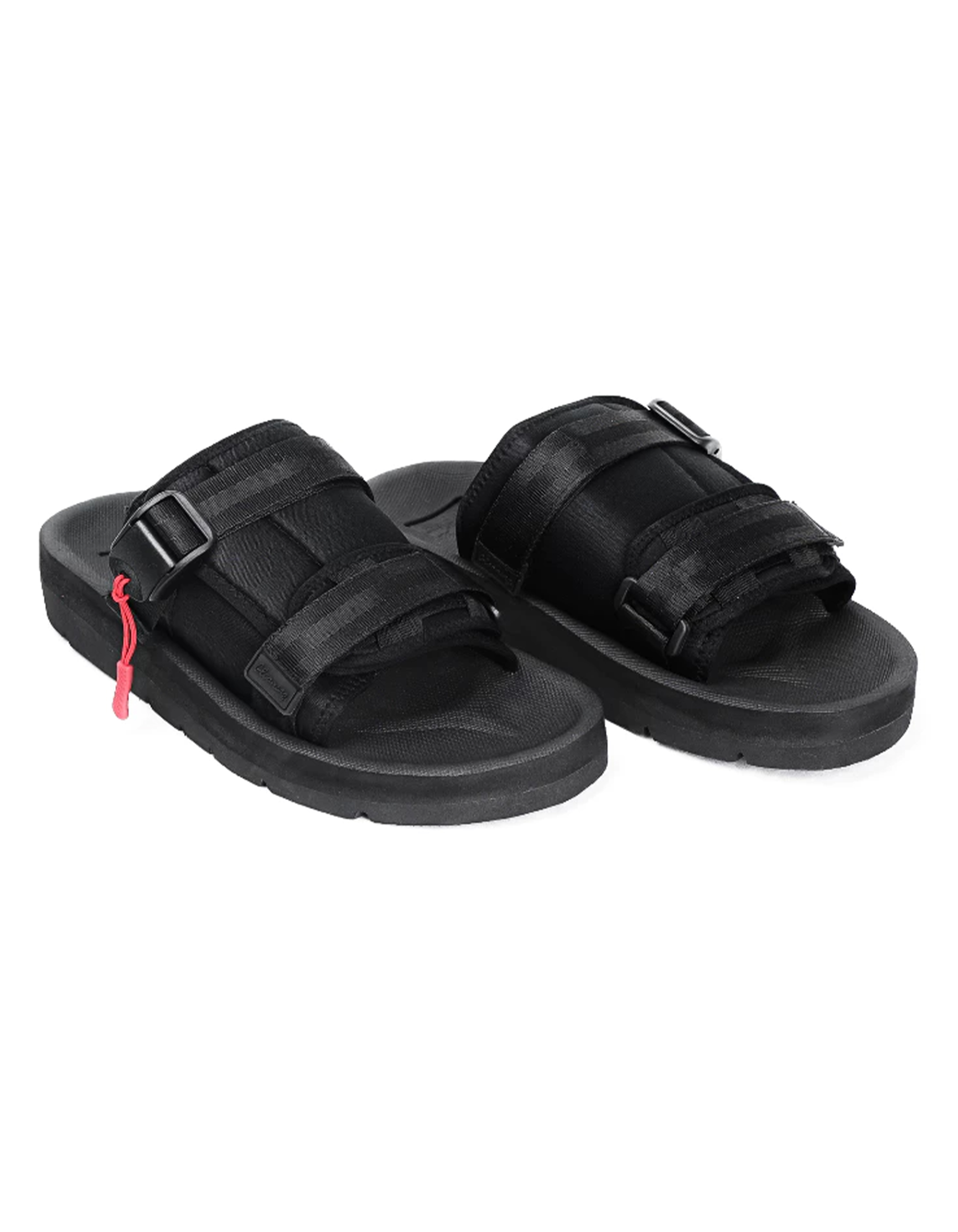 SANDAL TRAVELING ACHROMO LITH - BLACK