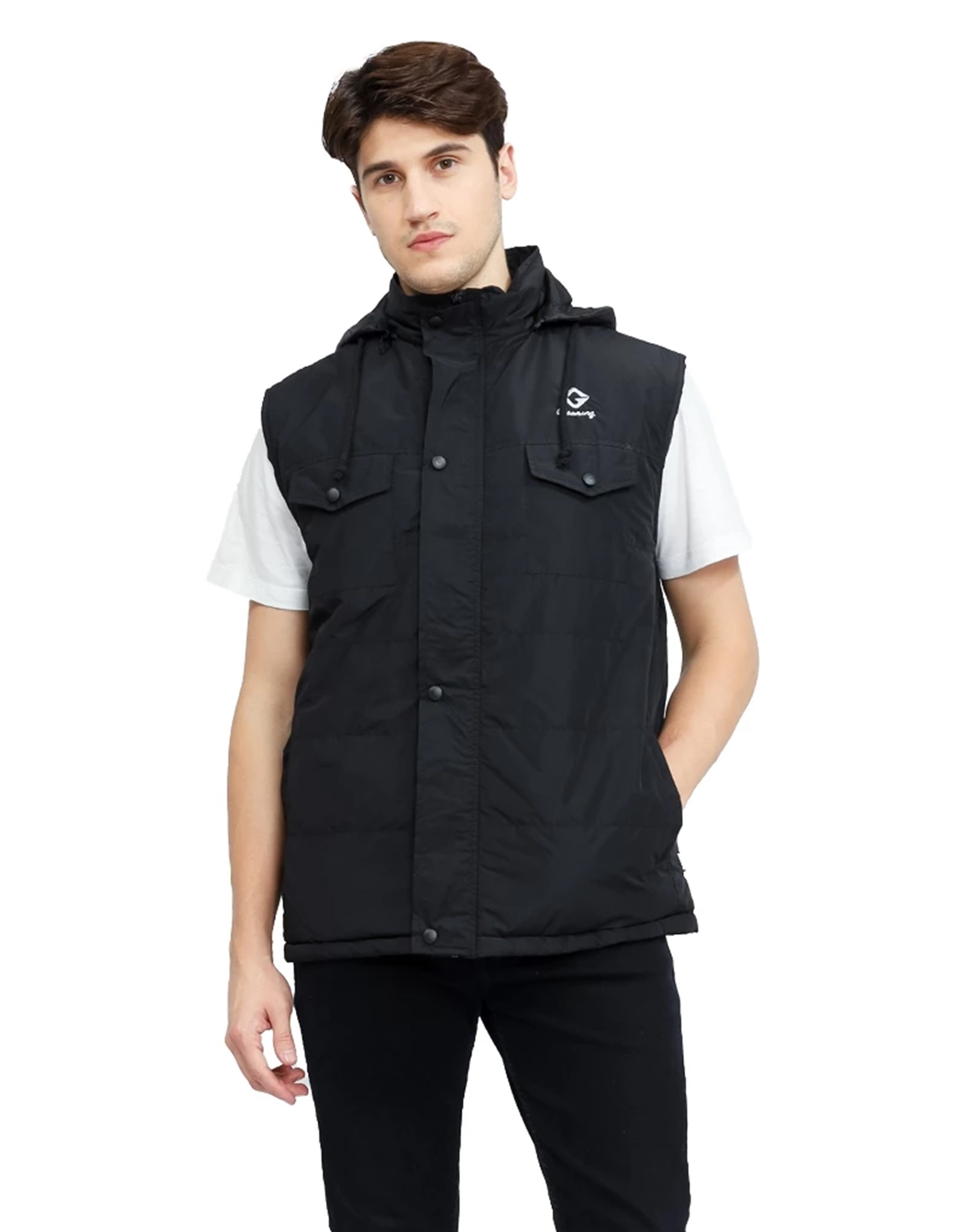 GLOAMING VEST GUNUNG CANDLESS BLACK