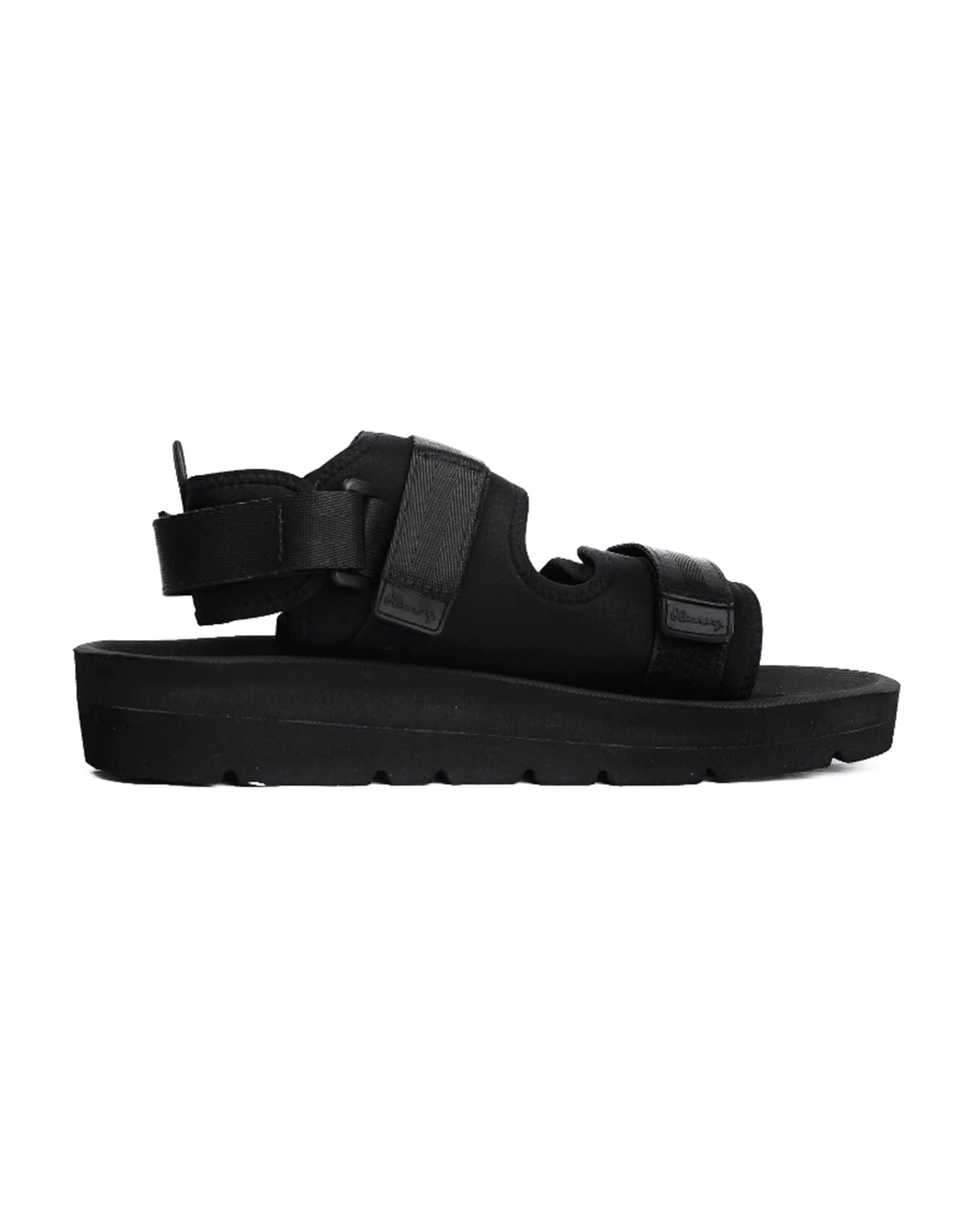 SANDAL TRAVELING GIVING STAT - BLACK